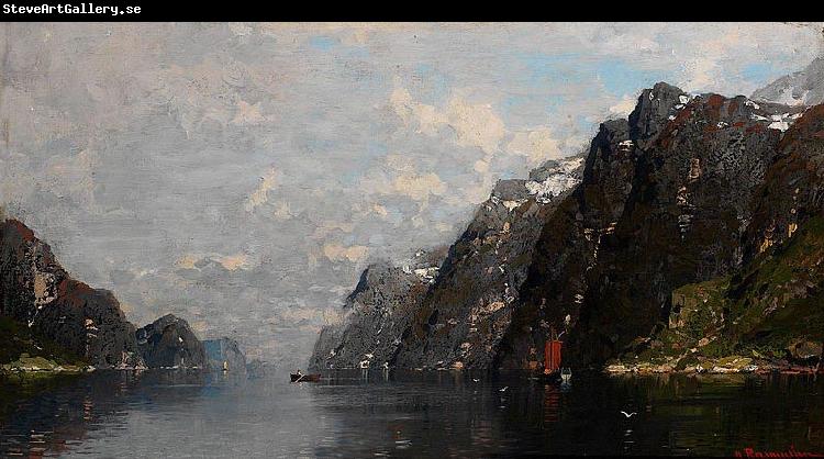 Georg Anton Rasmussen Norsk fjordlandskap